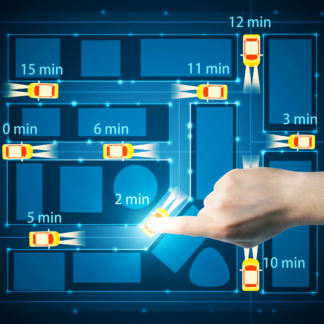 Géolocaliser un objet mouvant